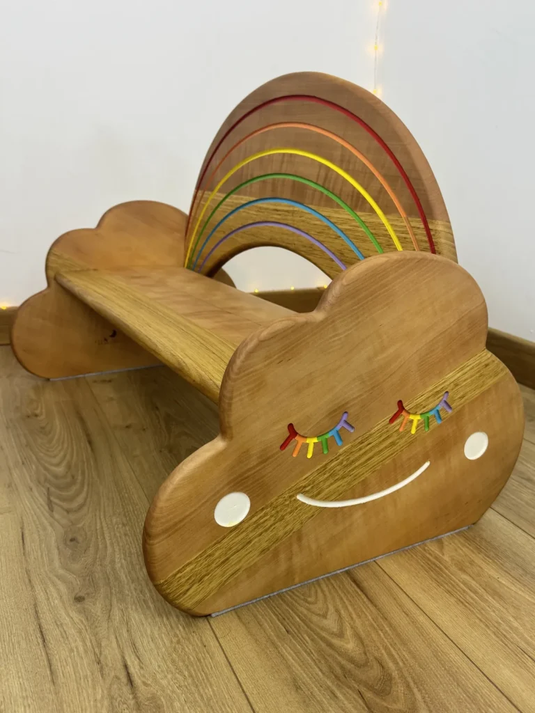 Banc pour enfant "Rêve coloré" - pièce unique n°1