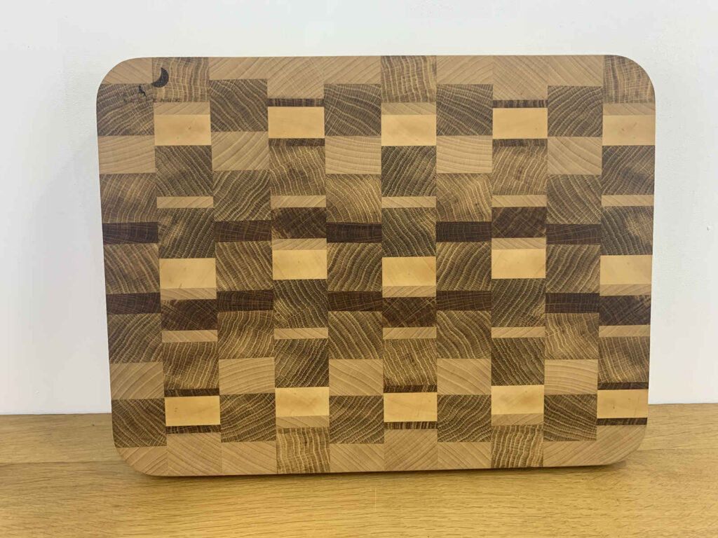 Planche à découper en bois de bout 44,4x33,7cm