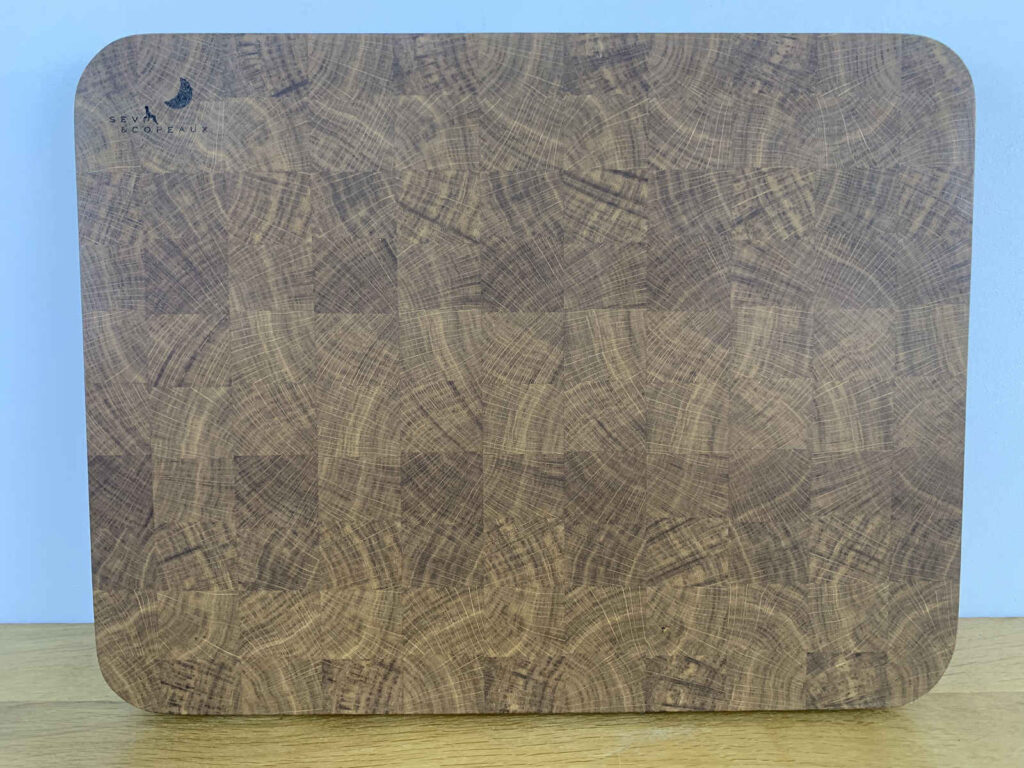 Planche à découper en bois de bout 44,8x34,5cm
