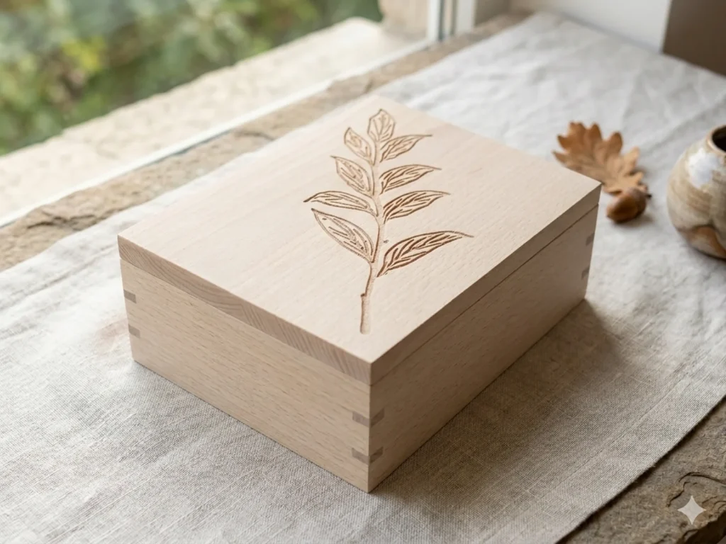 boîte-the-hetre-massif-artisanale-sur-mesure-seve-et-copeaux