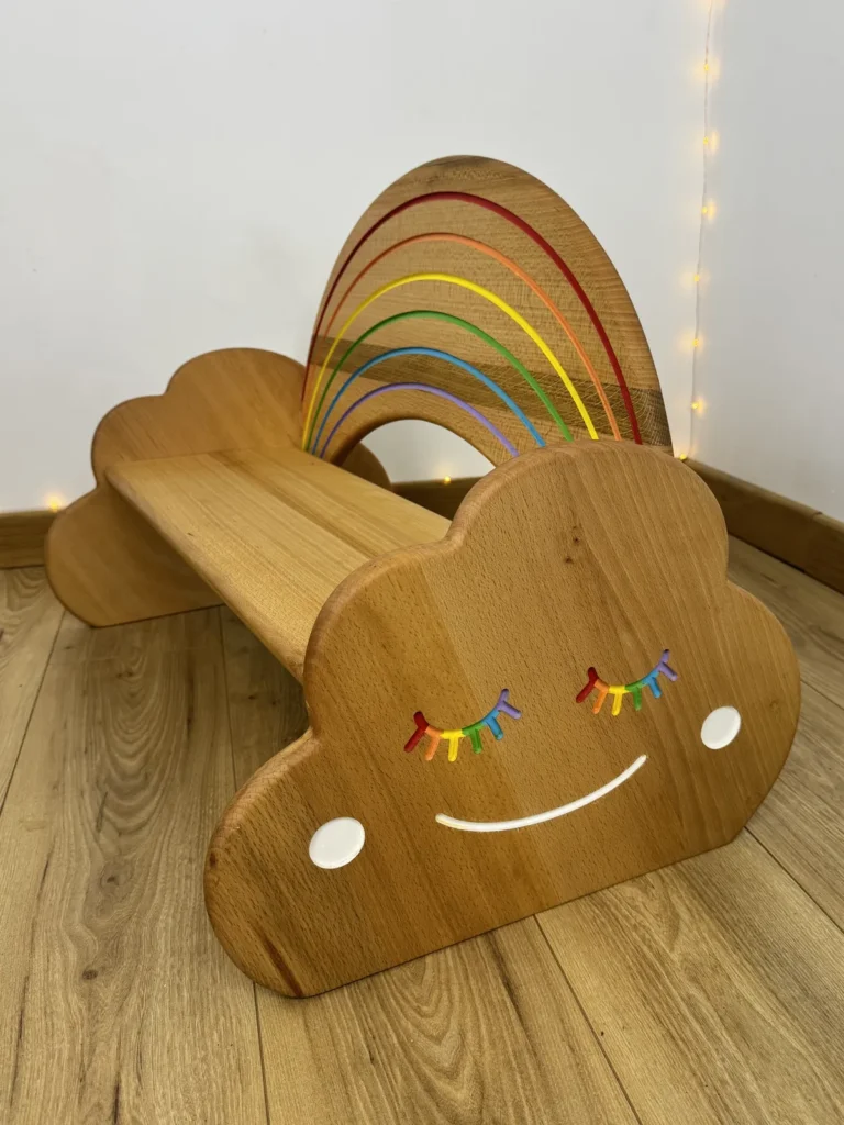 Banc pour enfant "Rêve coloré" - pièce unique n°2