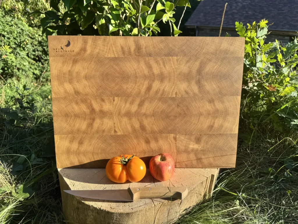 Planche à découper en bois de bout 47,4x33,3x4,1cm